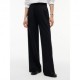 Tommy Hilfiger Pantaloni Viscosa Wide Leg Nero Donna