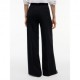 Tommy Hilfiger Pantaloni Viscosa Wide Leg Nero Donna
