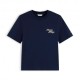 Tommy Hilfiger T-Shirt Script New Reg Blu Donna