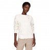 Tommy Hilfiger Soft Wool Cable 100% Lana Bianco Donna