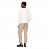 Tommy Hilfiger Soft Wool Cable 100% Lana Bianco Donna