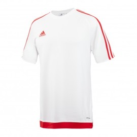Adidas T-Shirt Mm Estro 15 Team Bianco/Rosso