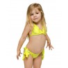 Sundek Bikini Tigrato Giallo Bambina