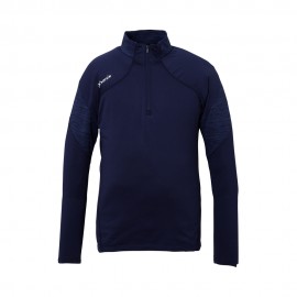 Phenix Felpa In Pile Alto 1 2 Zip Tee Blu Uomo