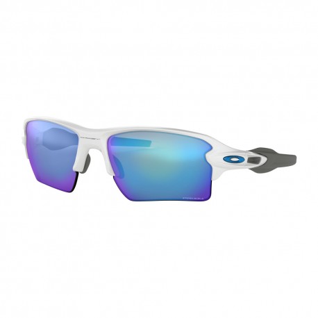 Oakley Occhiali Sci Flak 2.0 Xl Pol Prizm Sapphire Bianco